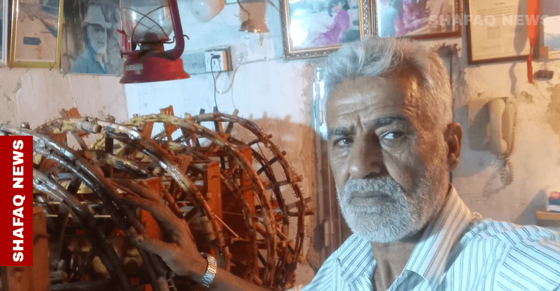 Iraqi craftsman revives ancient waterwheel tradition in Al-Anbar