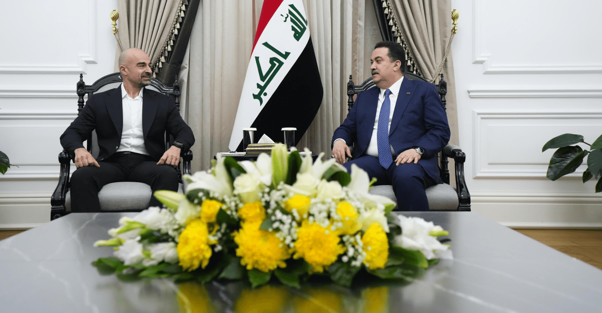 Iraqi PM meets PUK Head: Salary and oil top agenda