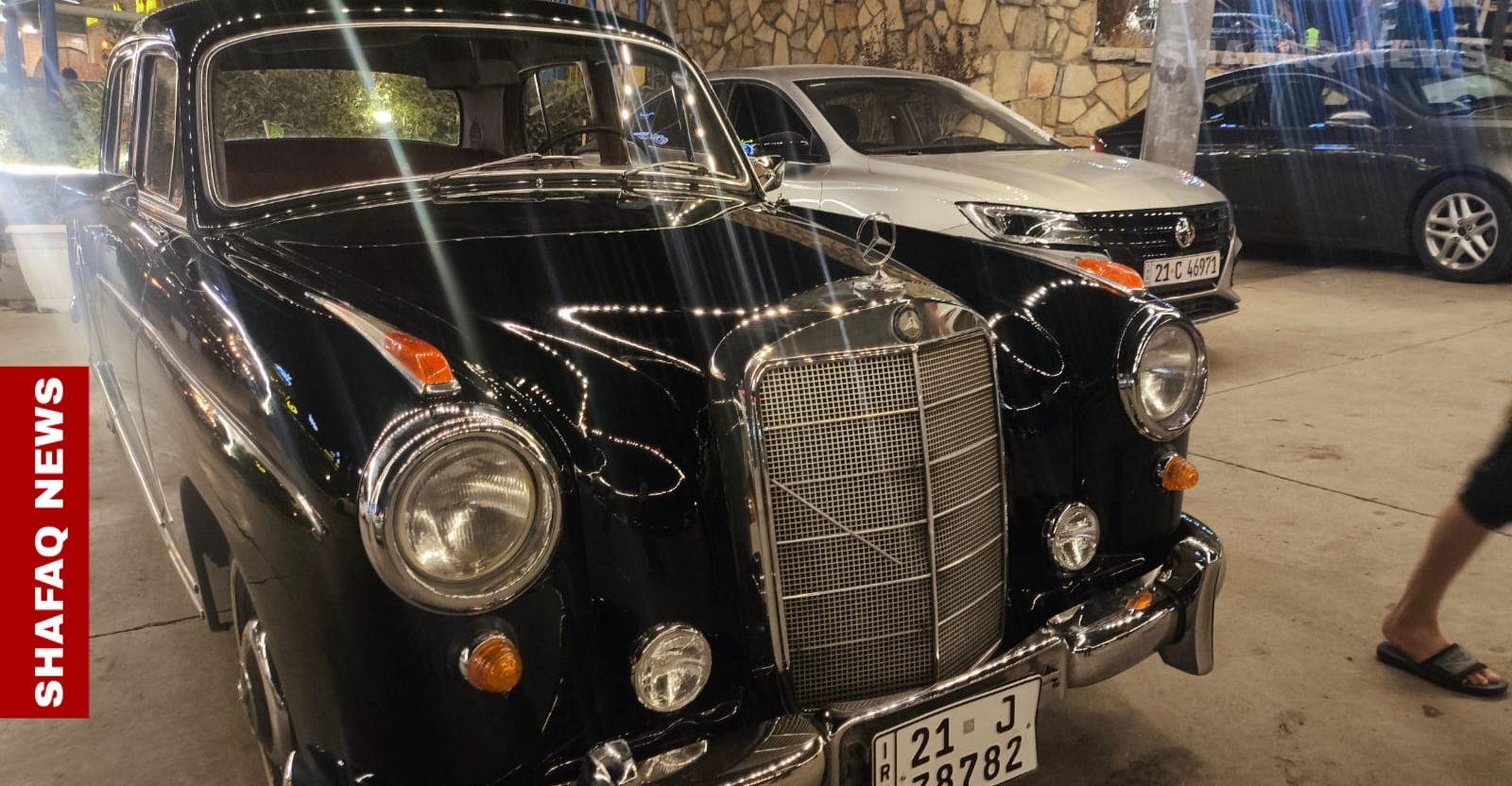 Seventy years later: Classic Mercedes turns heads in Kurdistan