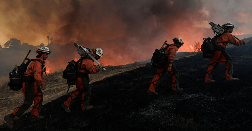 Massive wildfires ravage Western US