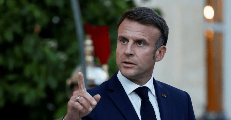 President Macron urges UN coalition for Gaza