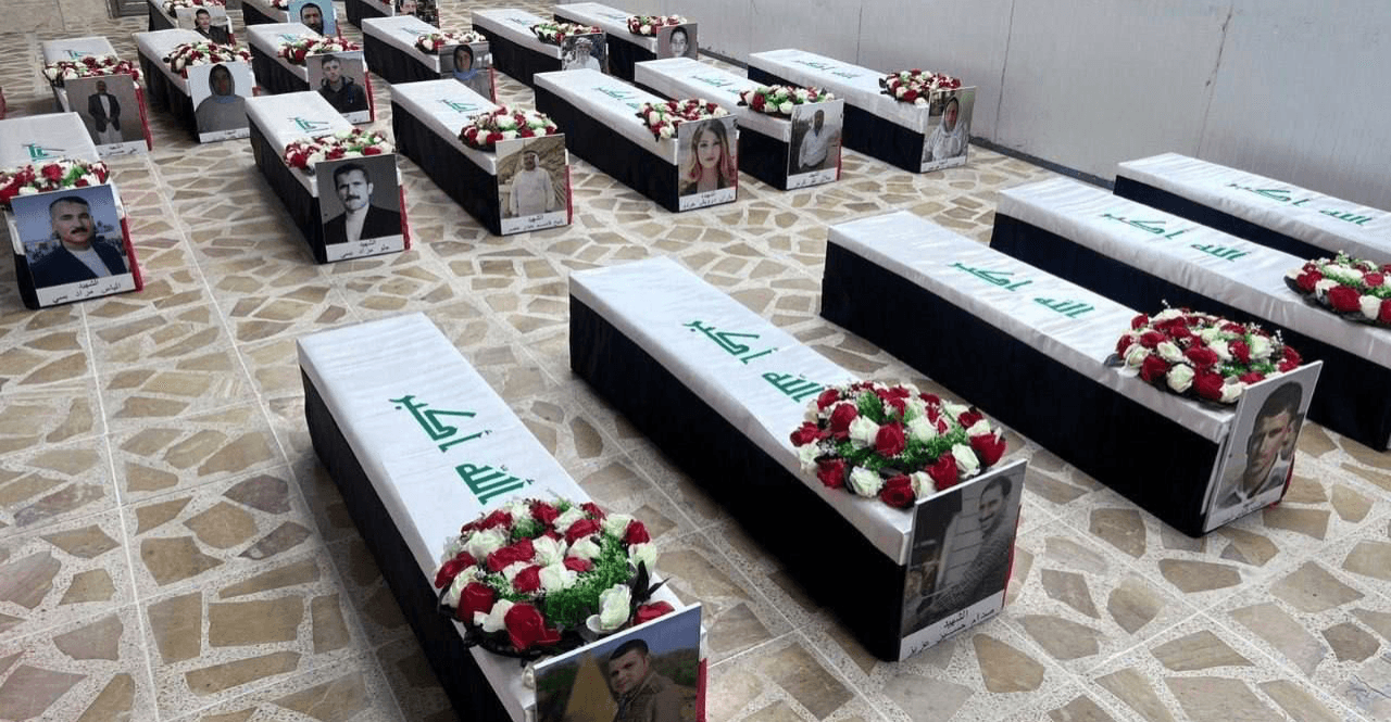 Iraq's Mosul receives remains of 22 Yazidi victims of ISIS