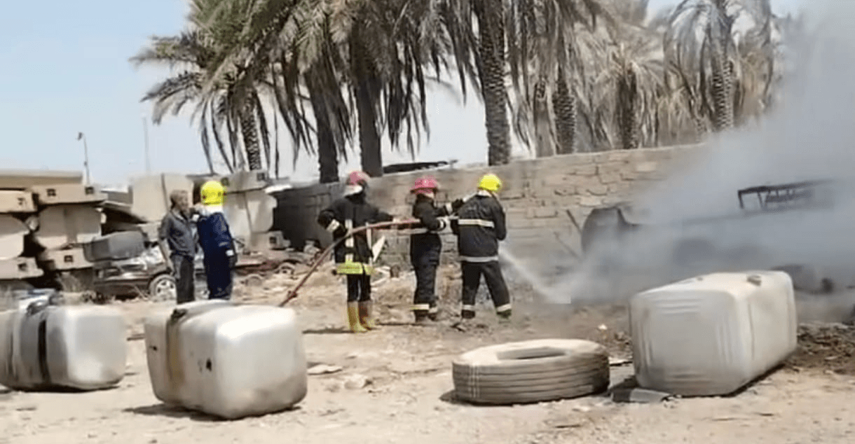 Halabja hit by Iraq's biggest fire since Kut blaze