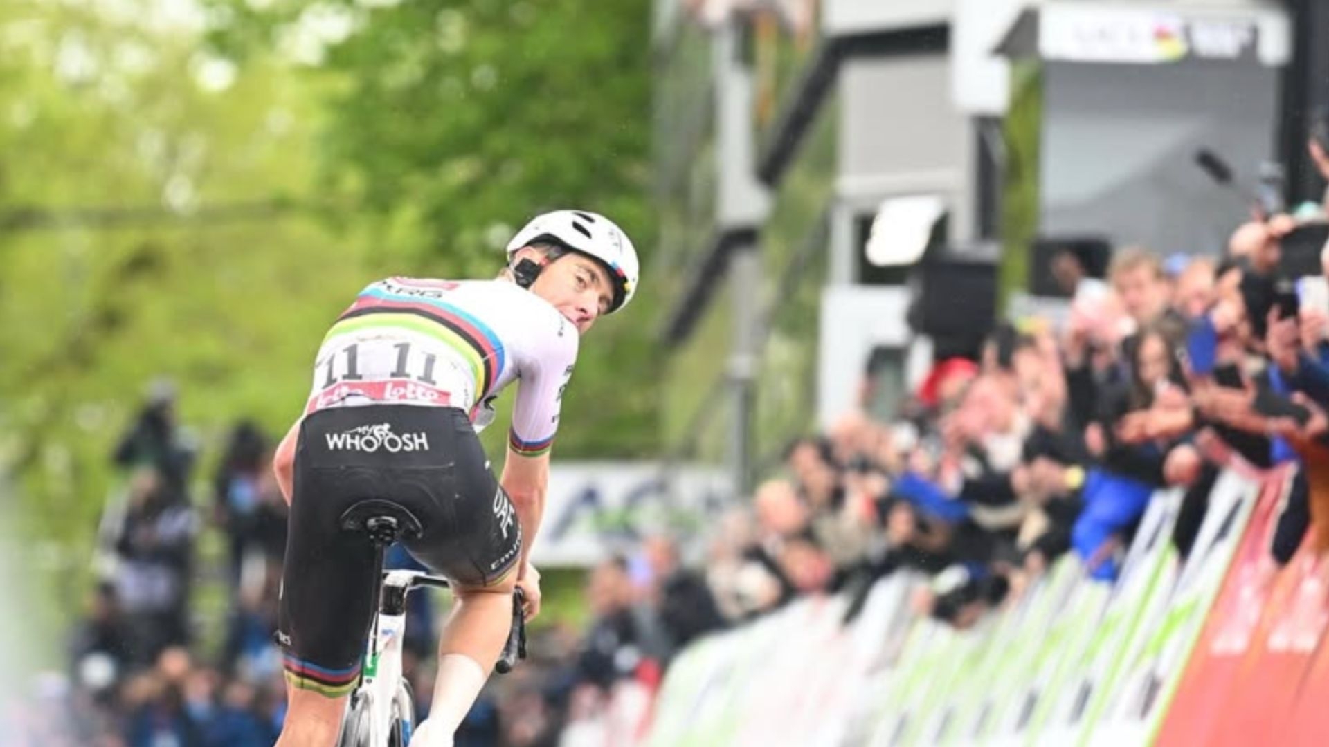 Tadej Pogacar wins the Liège race for the third time in an impressive solo finish