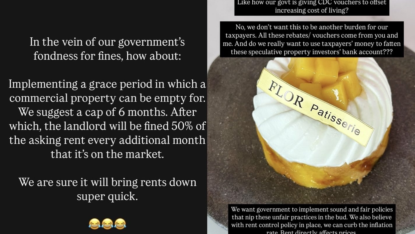 Bakery owner says ‘landlords hold overwhelming negotiating power', appeals to government for help