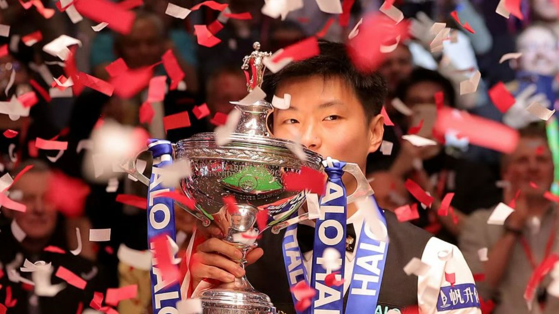 Zhao Xintong makes history by becoming China's first snooker world champion