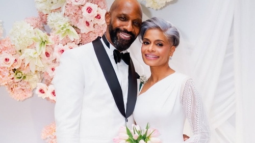 In a private ceremony, Jaclyn Victor weds her long-time partner, Calvin T. Samuel