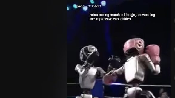 Robot rumble: Unitree's humanoids throw punches in wild kickboxing showdown