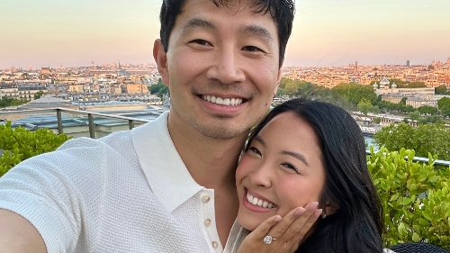Simu Liu and girlfriend Allison Hsu announce their engagement
