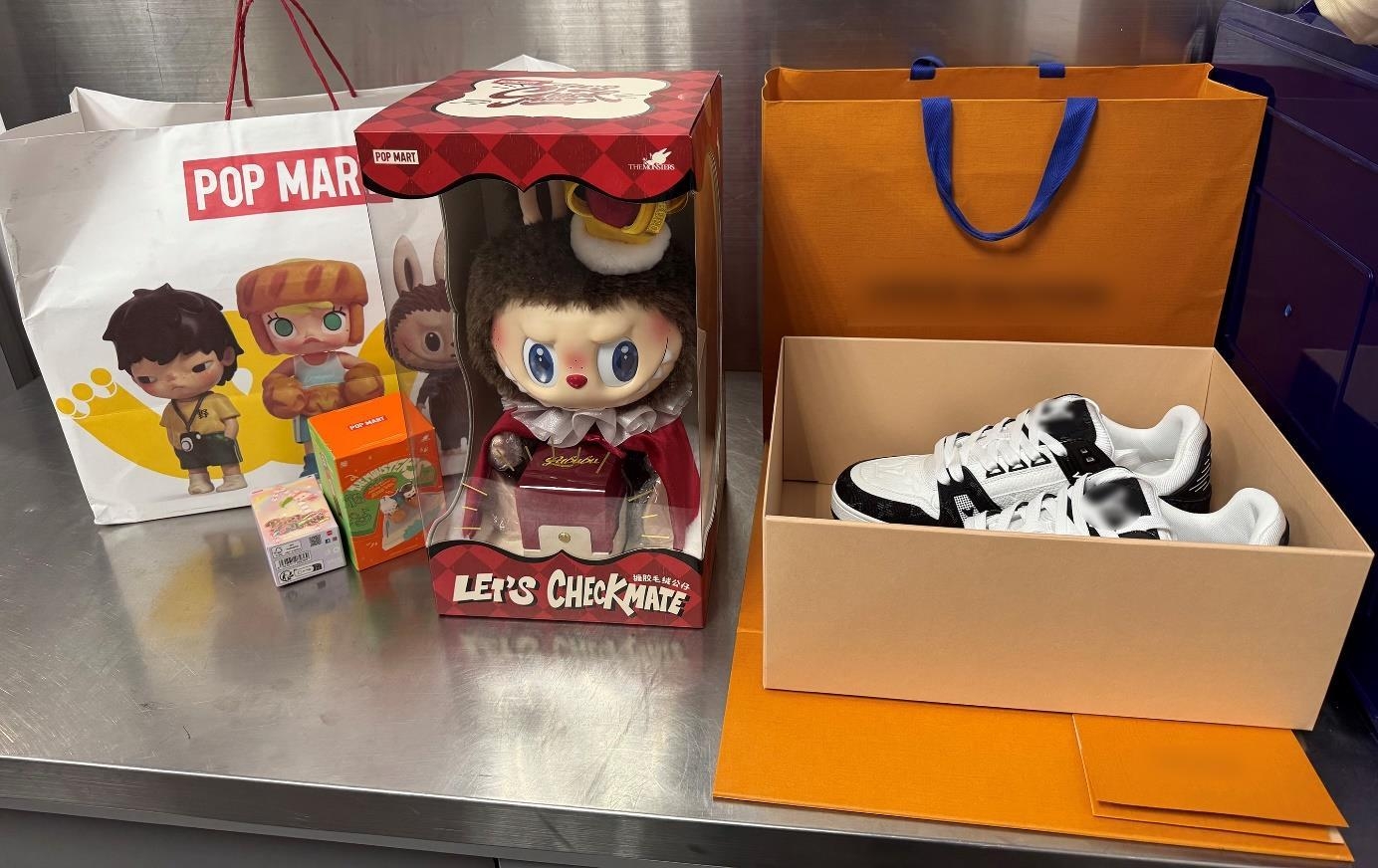 Traveler caught with undeclared Popmart toys, including Labubu doll costing $110, in checkpoint blitz