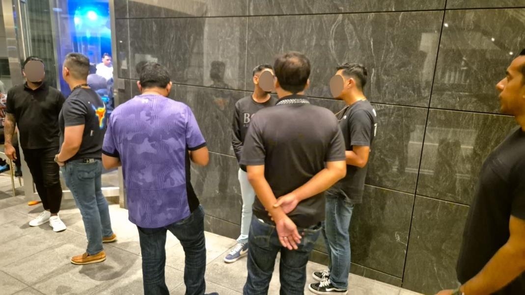 13 men arrested in latest island-wide crackdown on secret societies