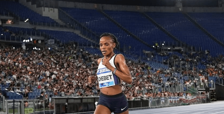 Olympic champion Beatrice Chebet misses the 5000m race world record by just three seconds
