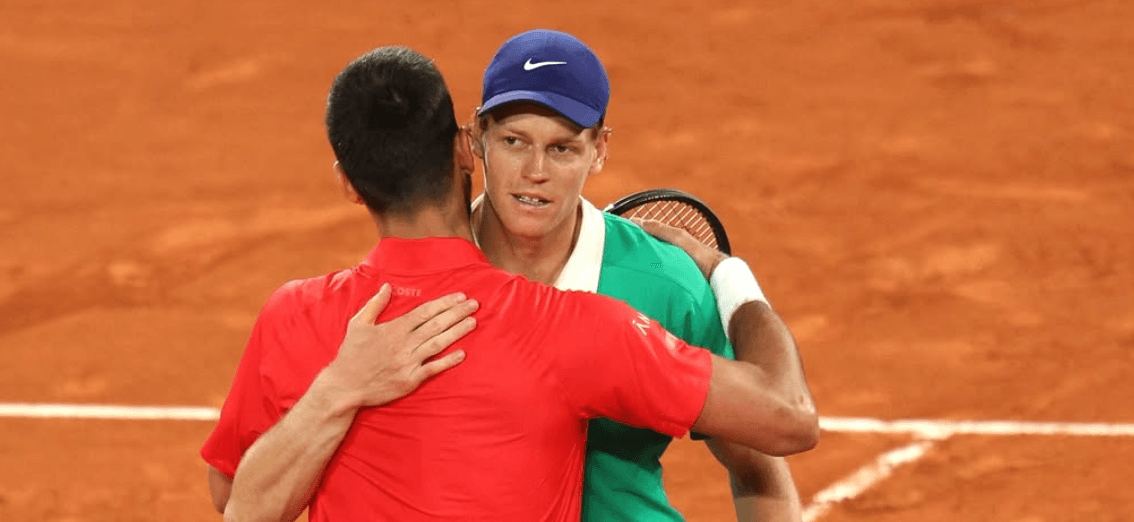‘He's the best in history' — Jannik Sinner praises Novak Djokovic after his semi-finals win at the French Open
