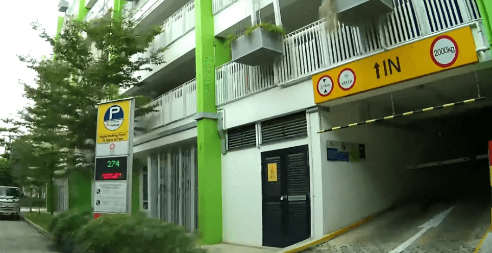 17-year-old girl rescued from ledge at Punggol carpark and taken to hospital