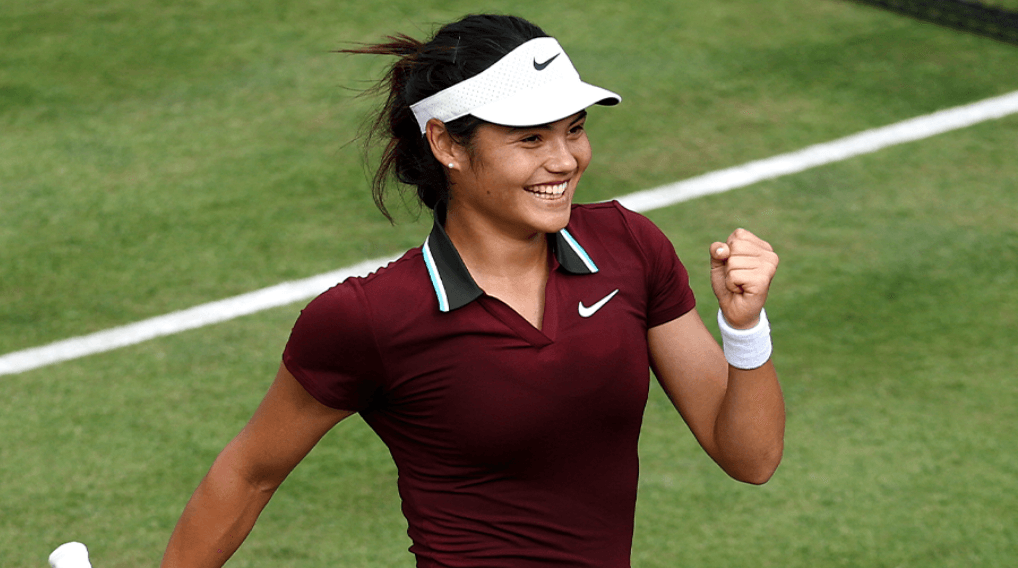 What 'big roar of support' can do: Emma Raducanu stands strong as the only Briton left at the Queen's Club Championships