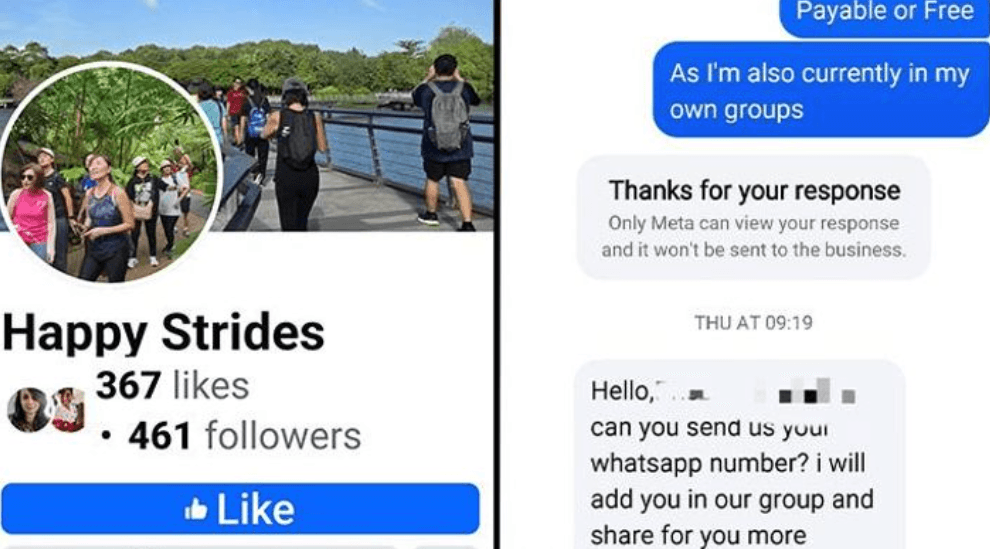 Woman allegedly lost life savings overnight after joining "hiking group" on Facebook