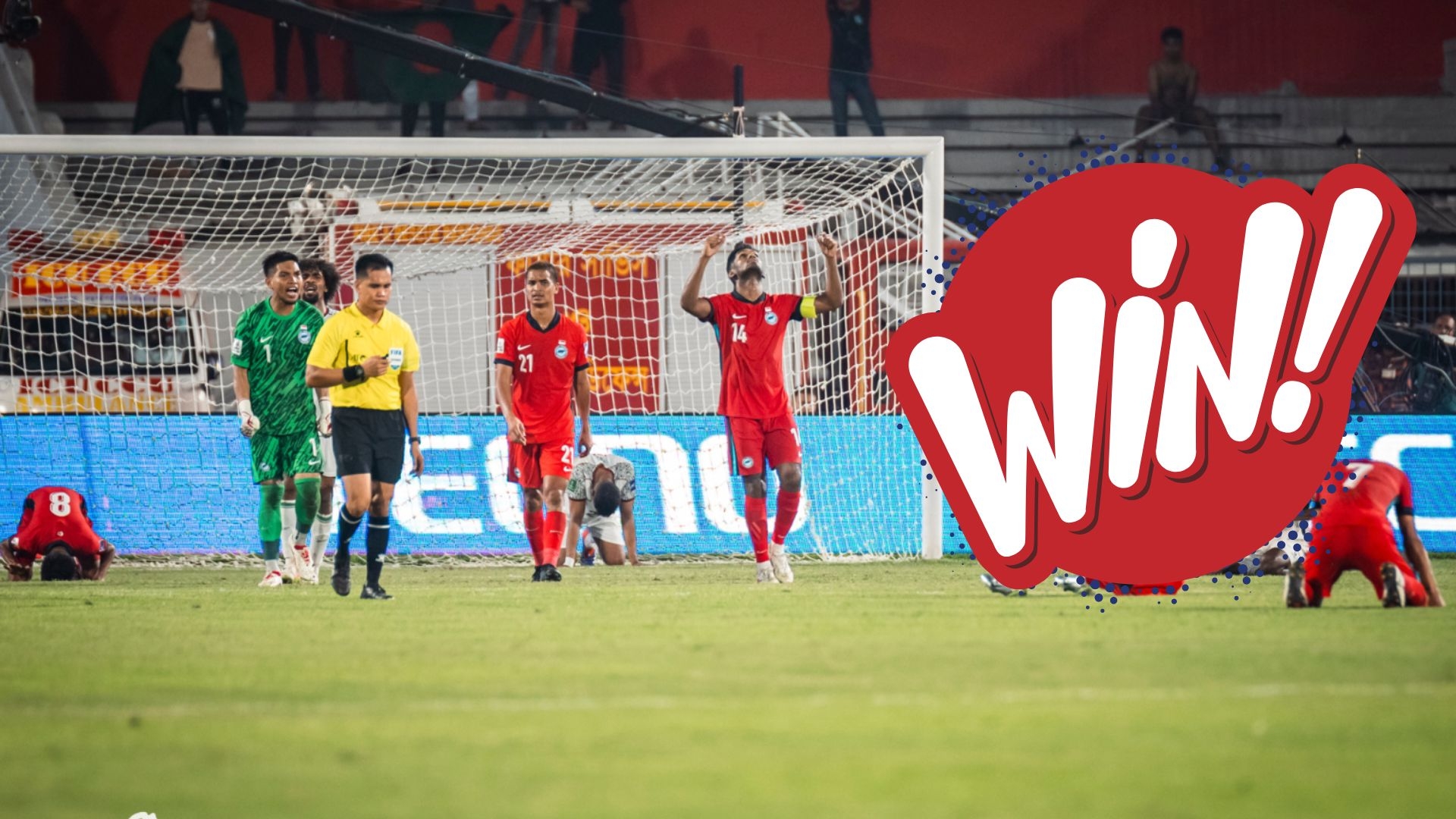 AFC Asian Cup 2027 Qualifiers: Singapore edge Bangladesh 2-1 in gritty Dhaka showdown
