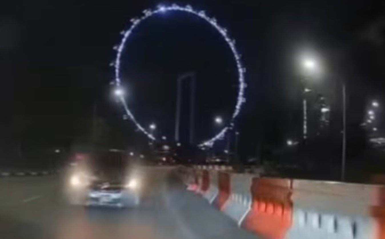 Car drives against traffic on Republic Boulevard, narrowly avoids head-on collision