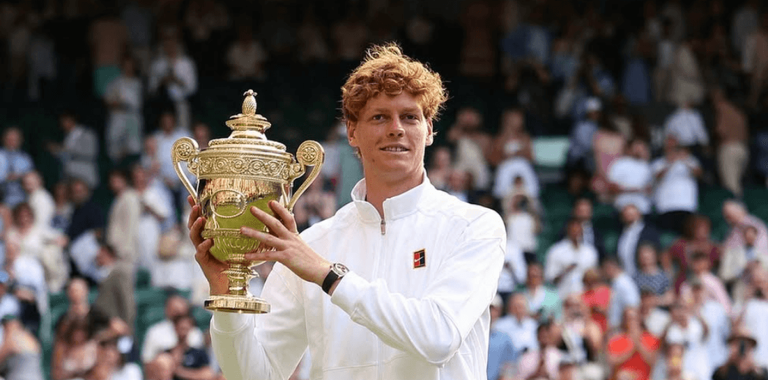 Jannik Sinner avenges loss to Carlos Alcaraz by dethroning him at Wimbledon