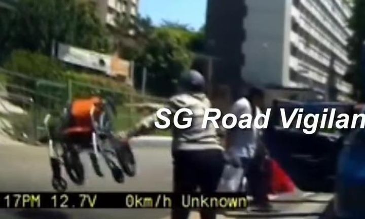 ComfortDelGro to discipline taxi driver who threw wheelchair but reveals passengers were relatives of drive