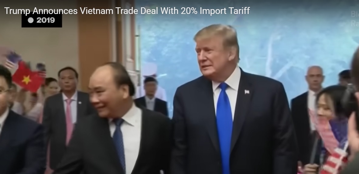 Trump softens stance on Vietnam, announces new trade deal days before tariff hike