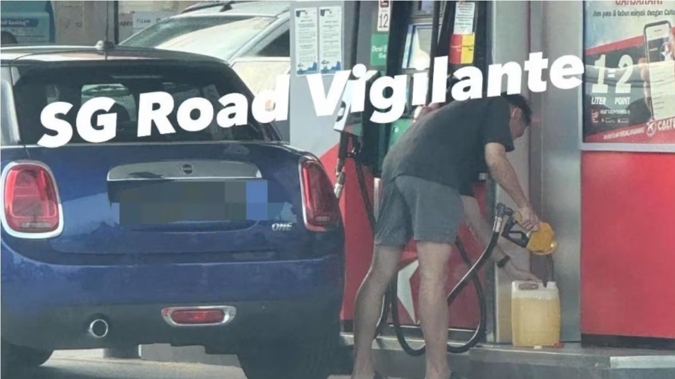 Malaysian authorities investigating Singaporean driver caught pumping cheap petrol into plastic container