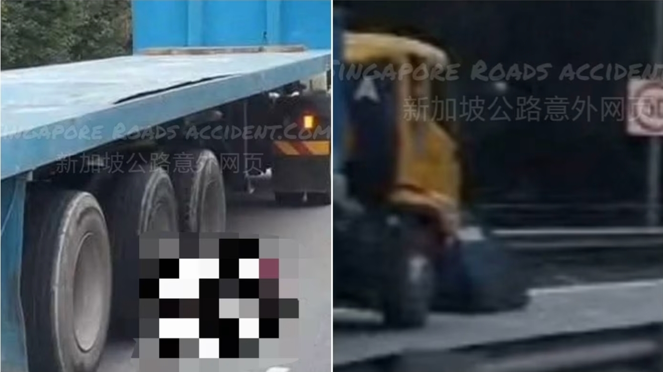 22-year-old motorcyclist dies in PIE accident involving trailer truck