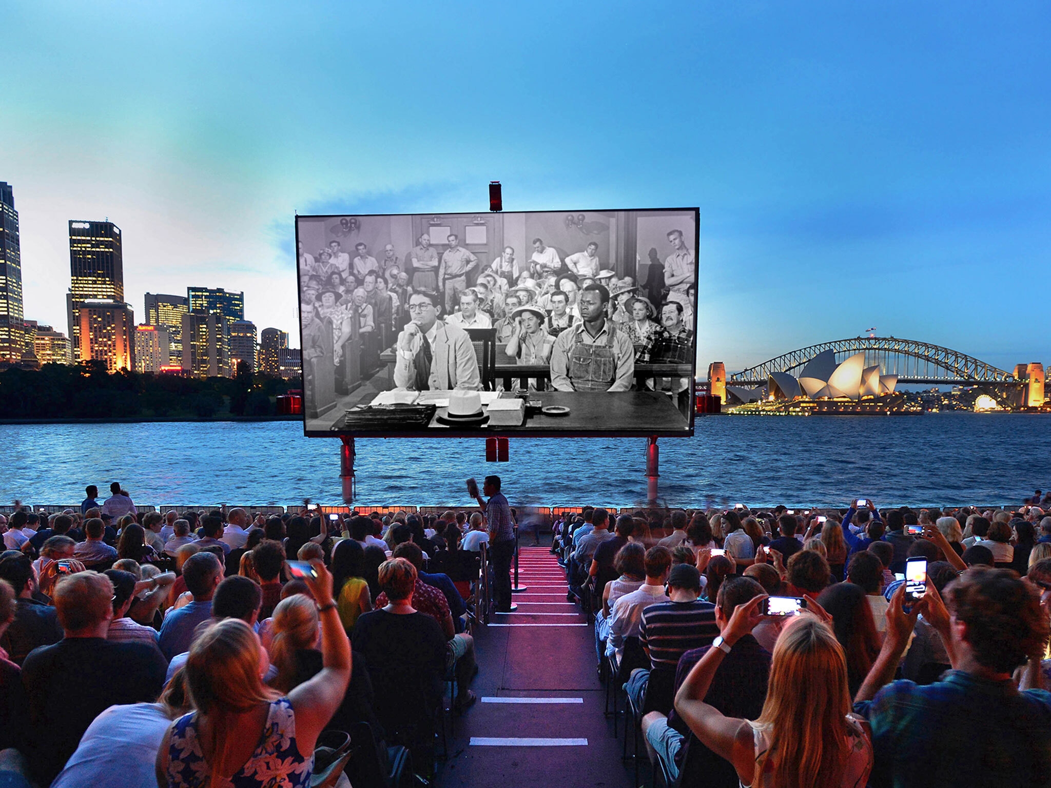 This is officially the world's most beautiful outdoor cinema