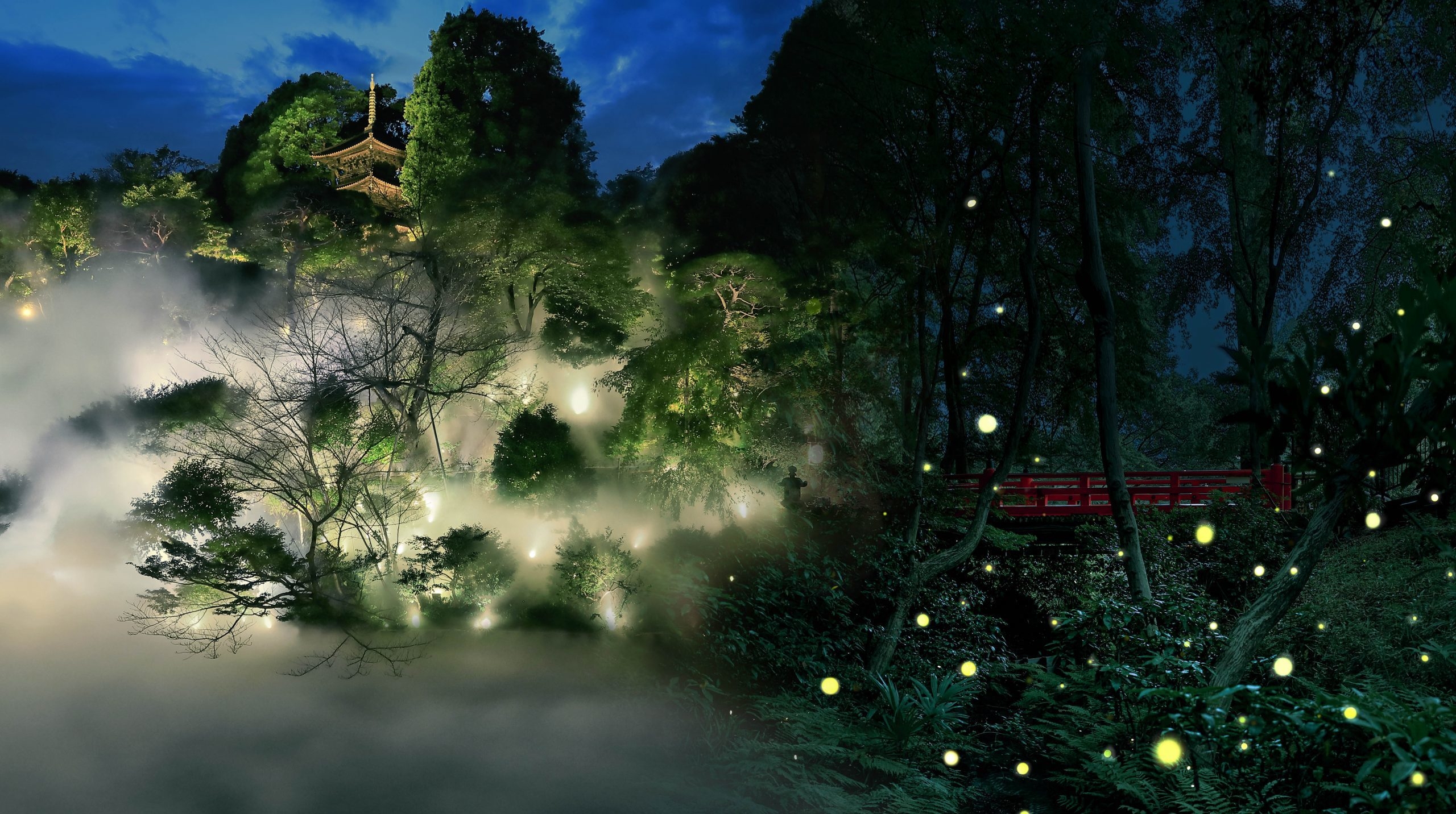 Hotel Chinzanso Tokyo is offering a dreamy dinner buffet accompanied by fireflies