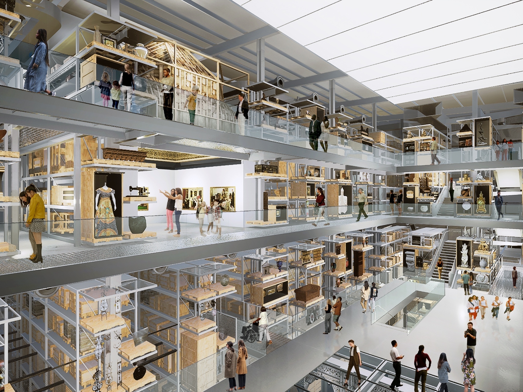 The V&A East Storehouse has just revealed details of its first events and exhibits