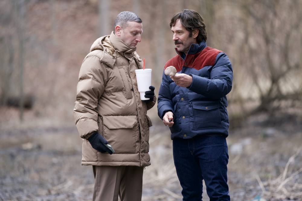 Paul Rudd and Tim Robinson in ‘Friendship'