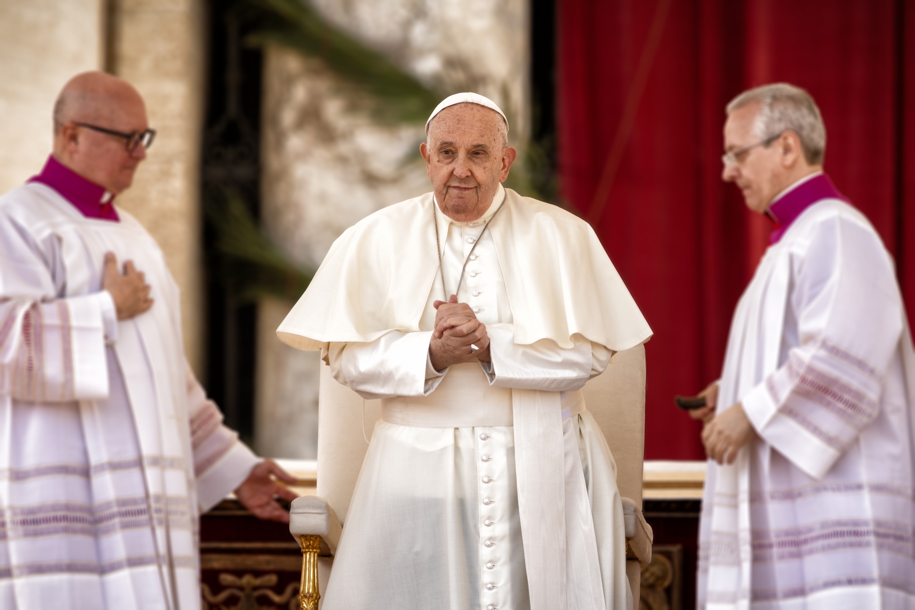 A mass honoring the late Pope Francis is happening in NYC today at noon
