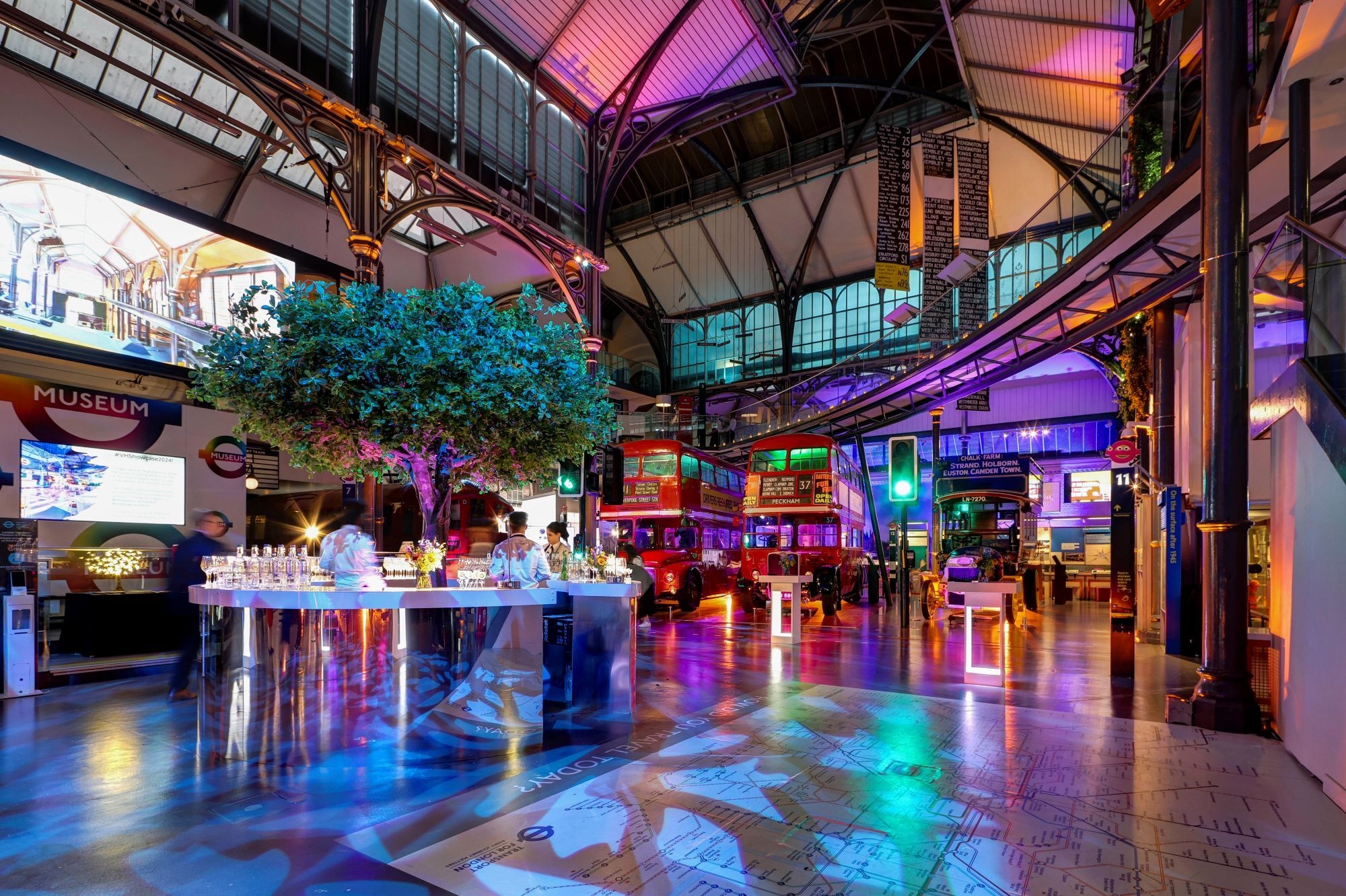 Iconic Silent Disco at London Transport Museum