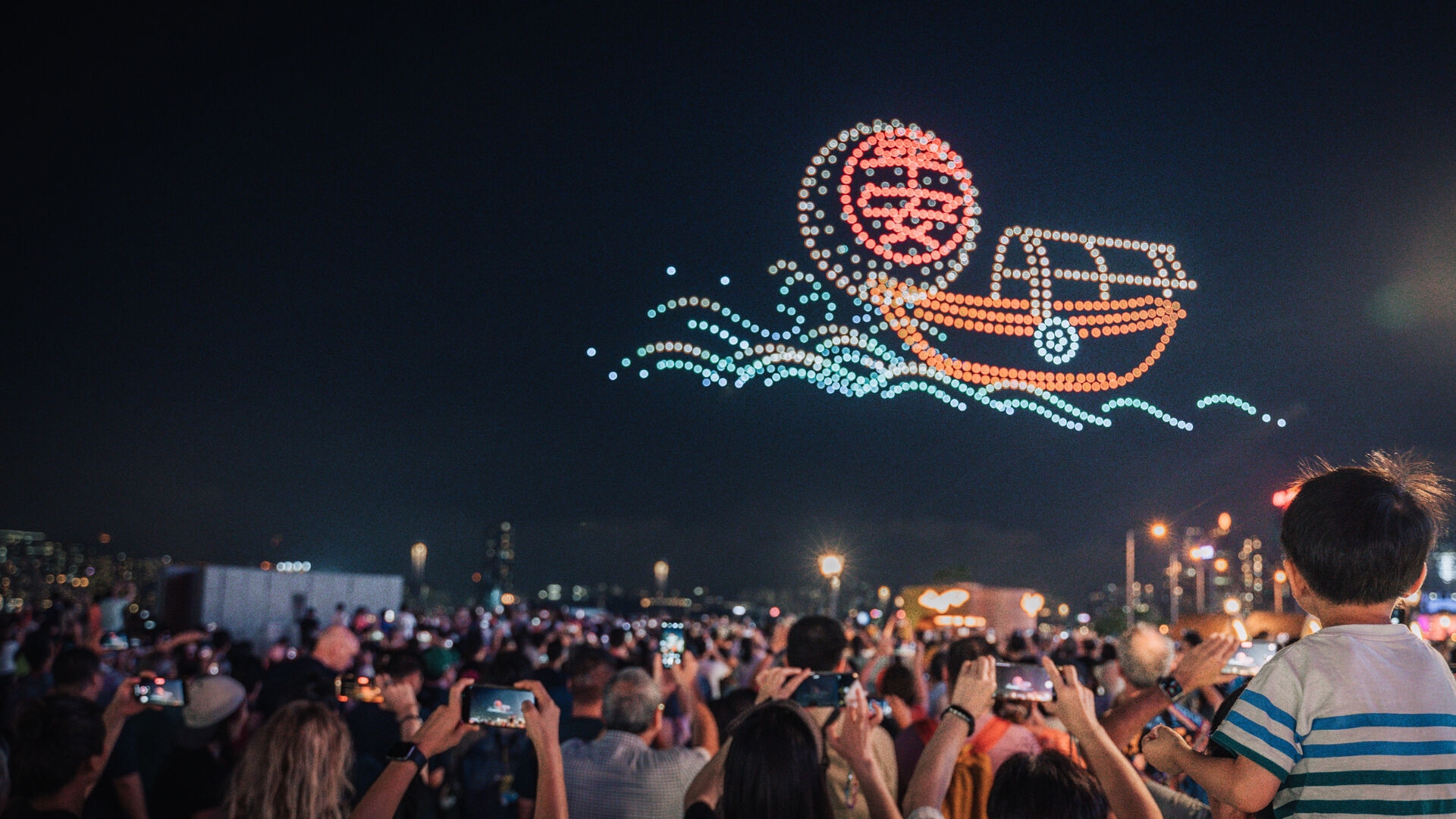 Your guide to the 2025 Labour Day drone show in Wan Chai