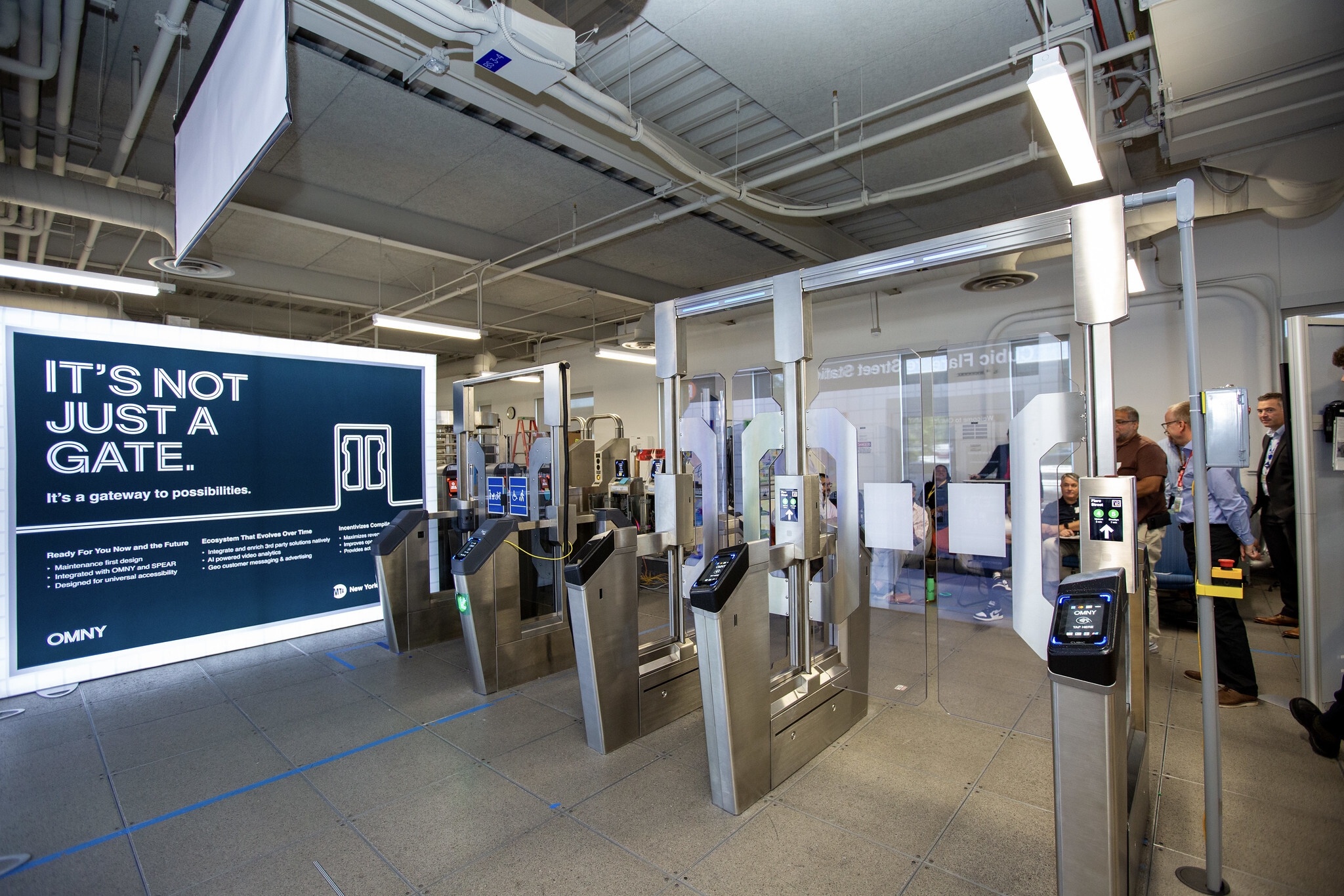 Check out the 'fare evader gates' that the MTA is testing out at 20 stations this fall