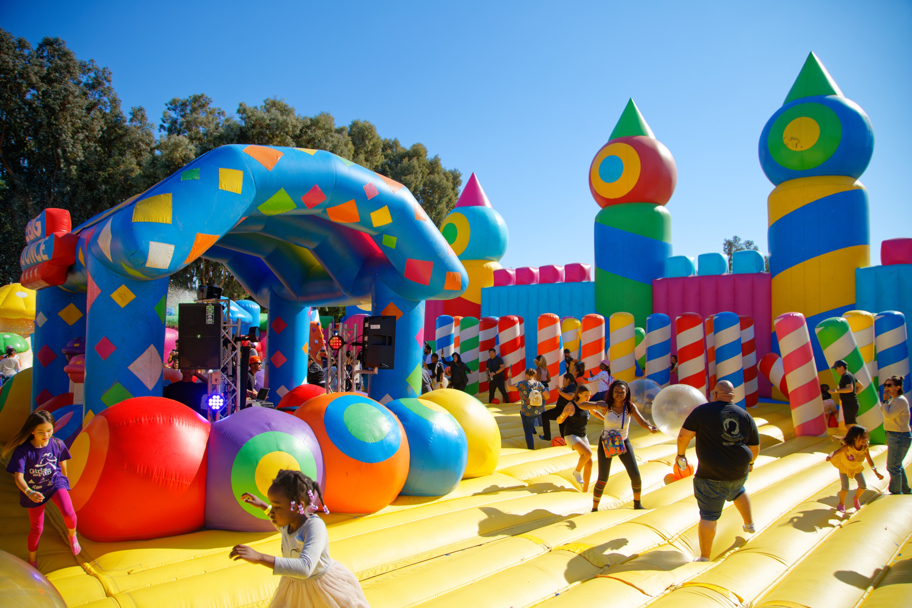 The biggest bouncy castle in the world is heading to Long Island next month