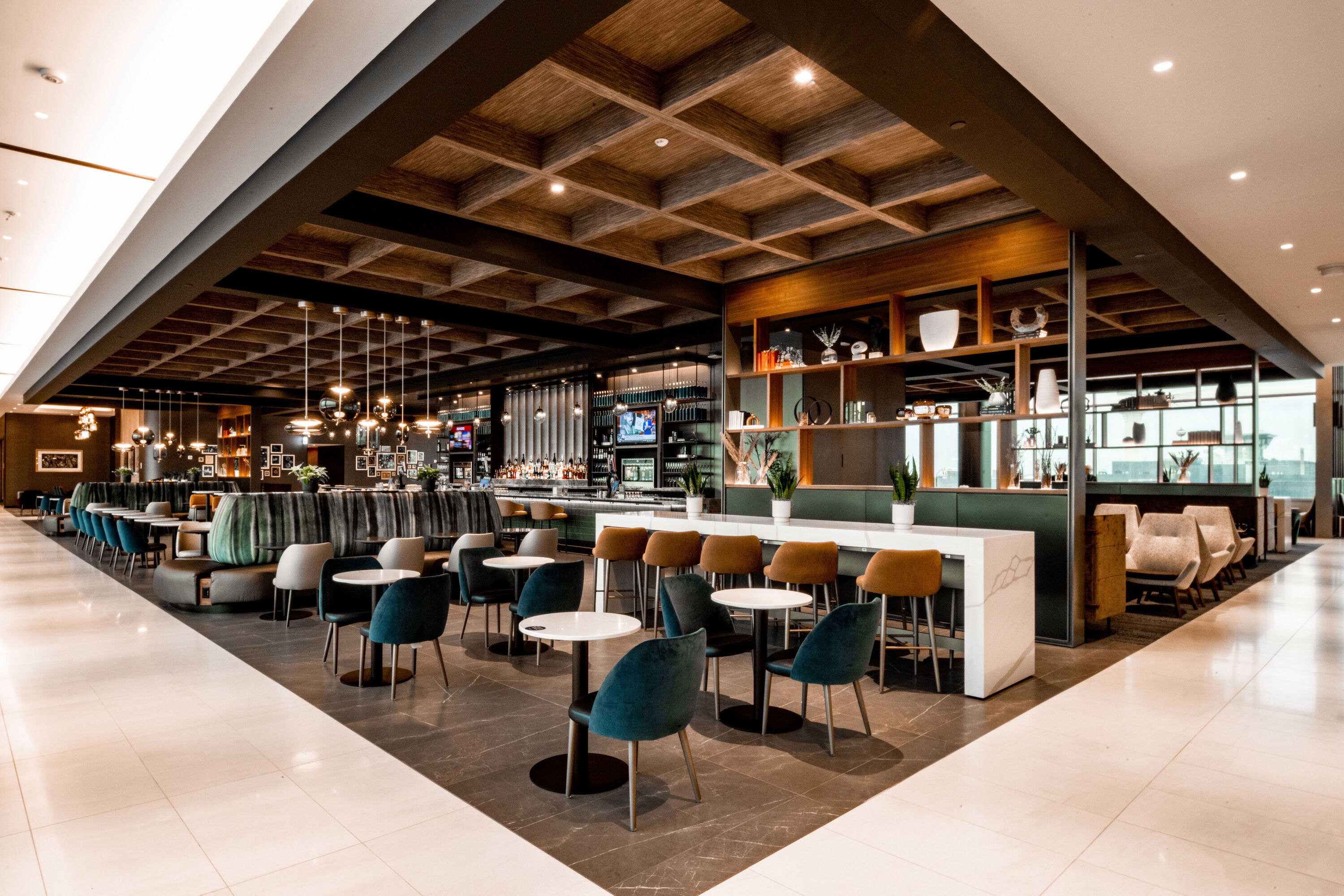 Delta unveils new ‘soccer-field' sized airport lounge at the busiest airport in the U.S.