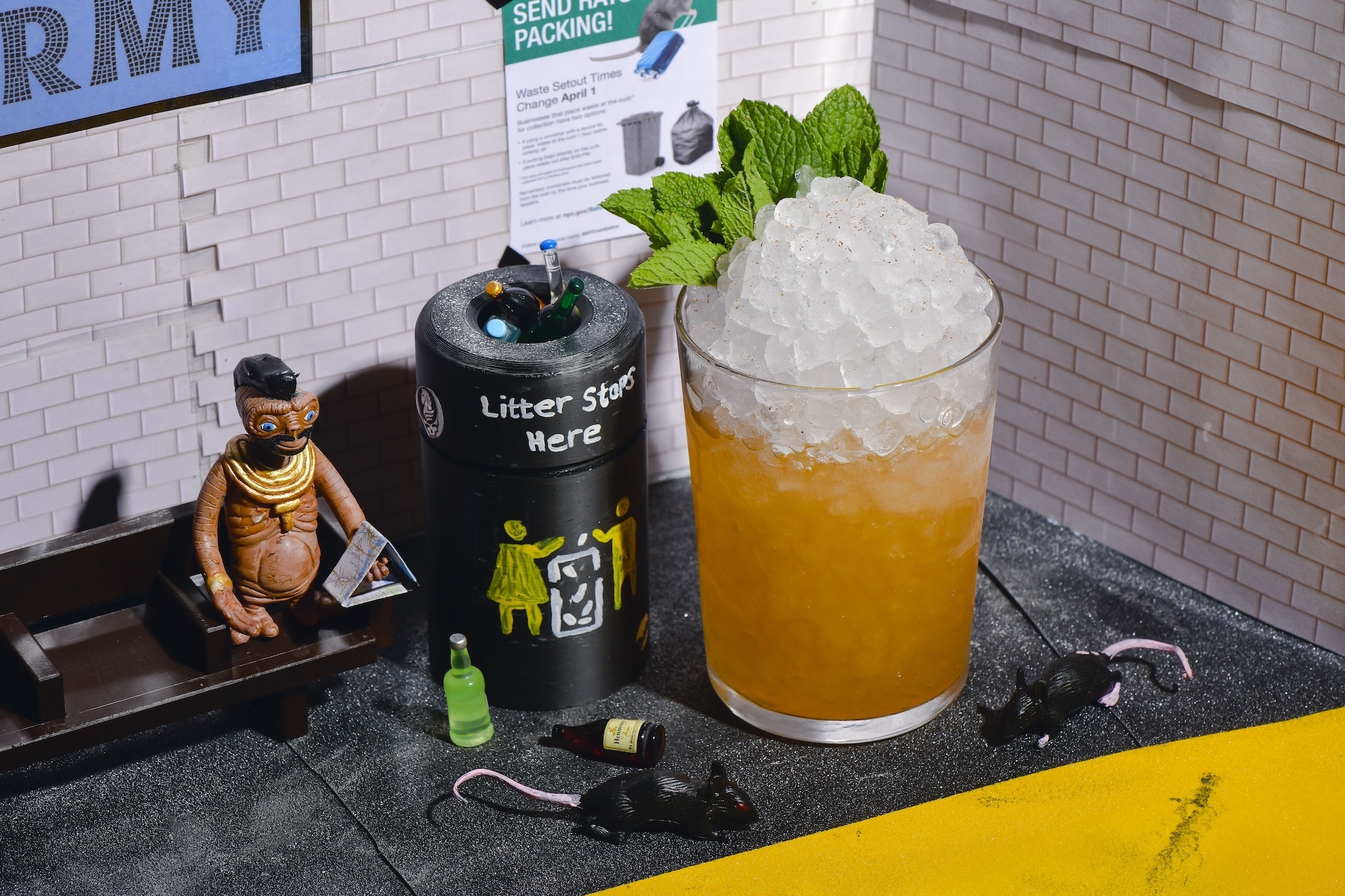 This Brooklyn bar is shaking up MTA-themed cocktails