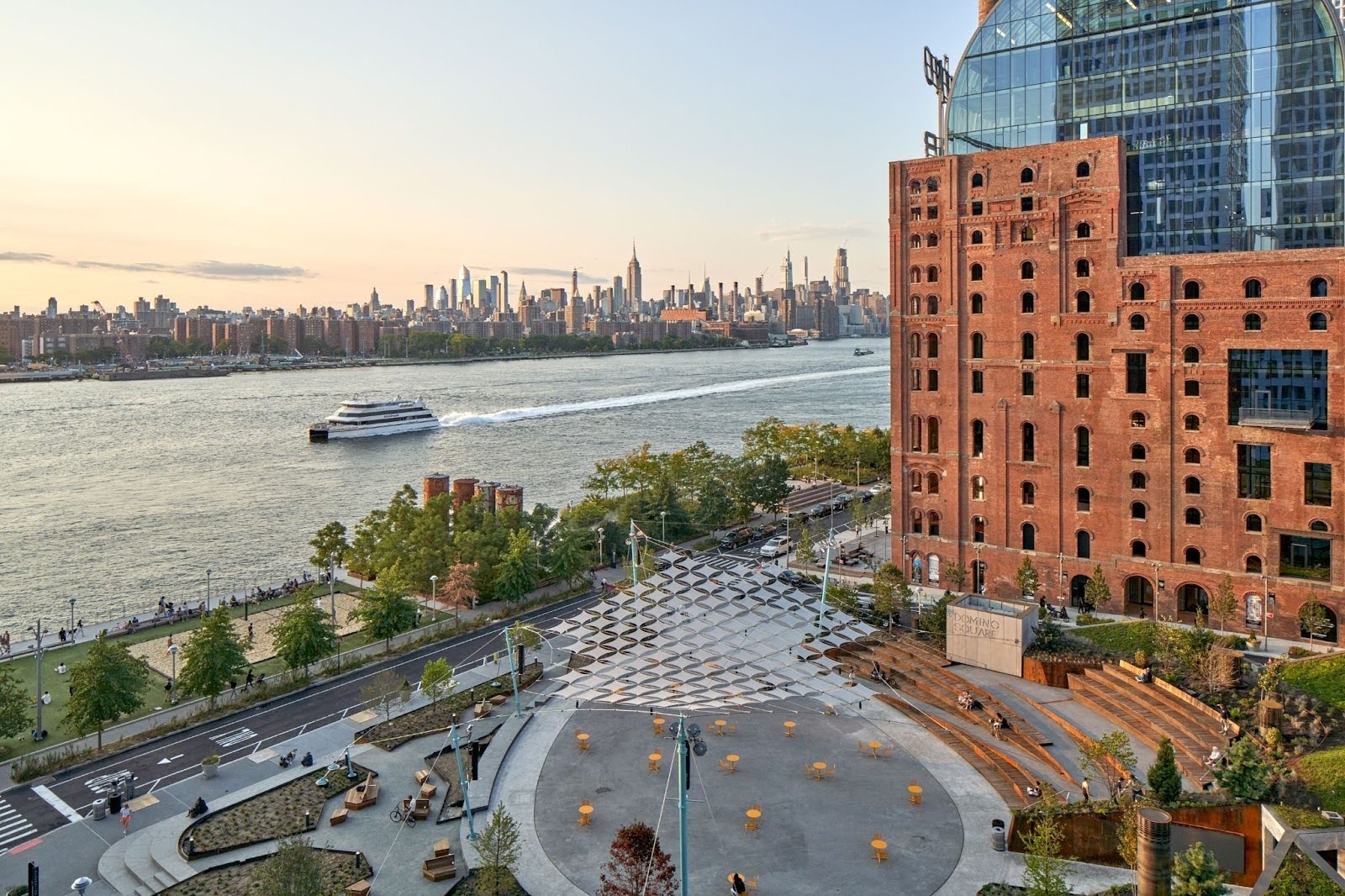 Domino Park will host an outdoor performing arts series next month—and it's free!