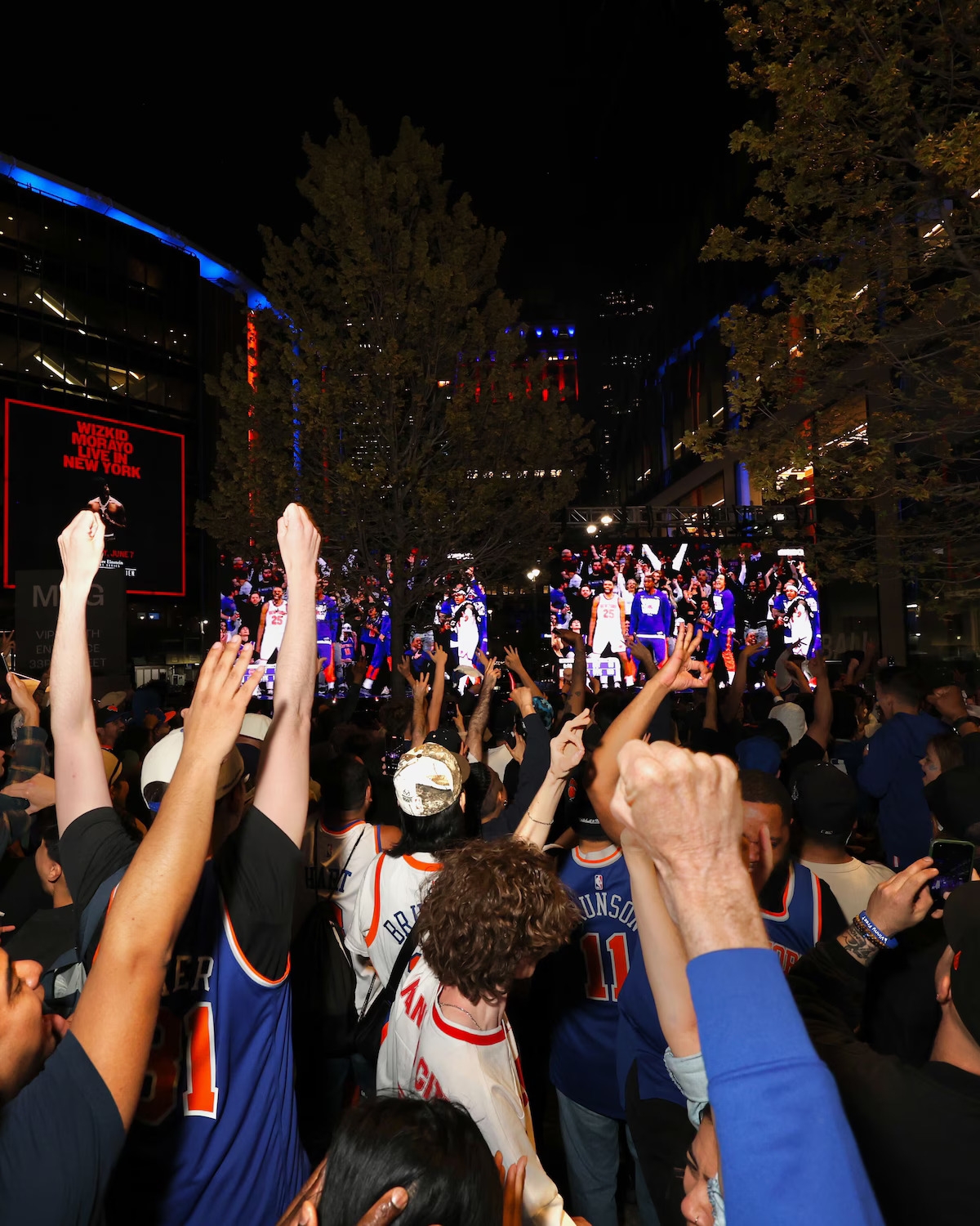Celebrate the Knicks not sucking at this free playoffs block party this weekend