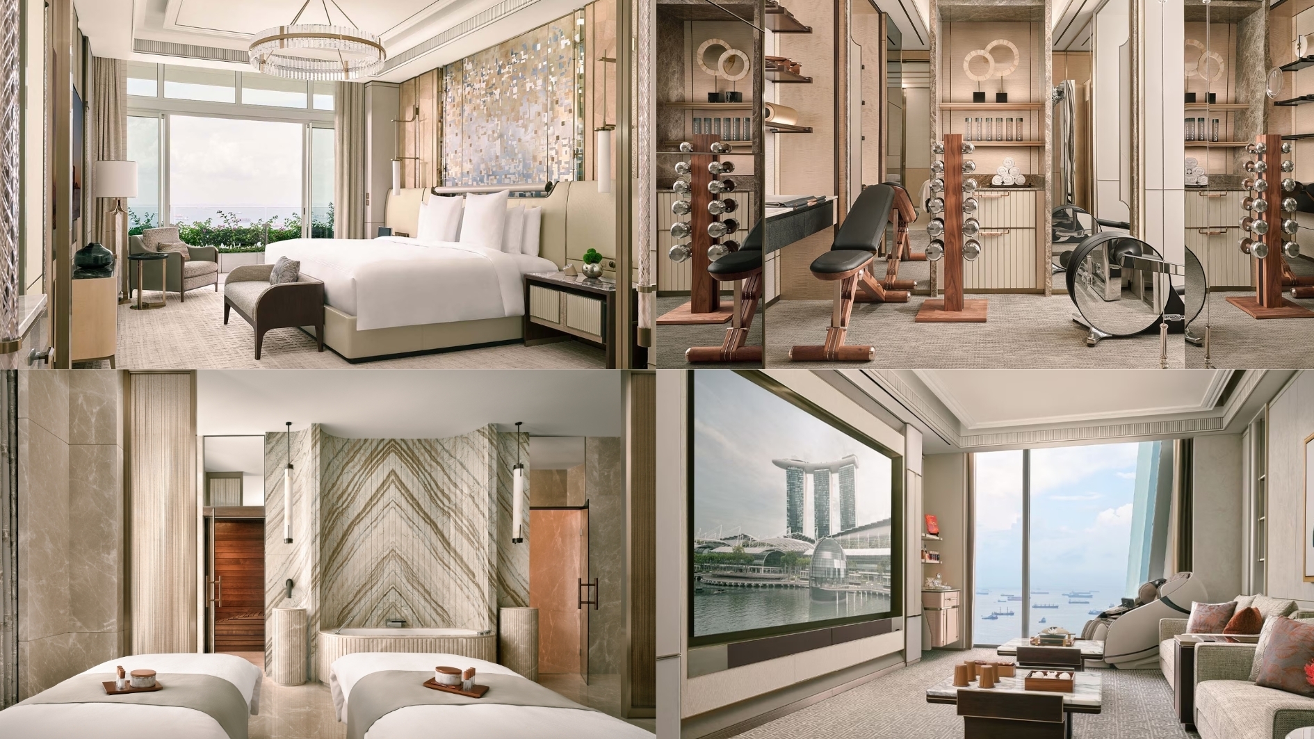 Marina Bay Sands has new ultra-luxe suites with in-room karaoke systems, saunas, gyms and more