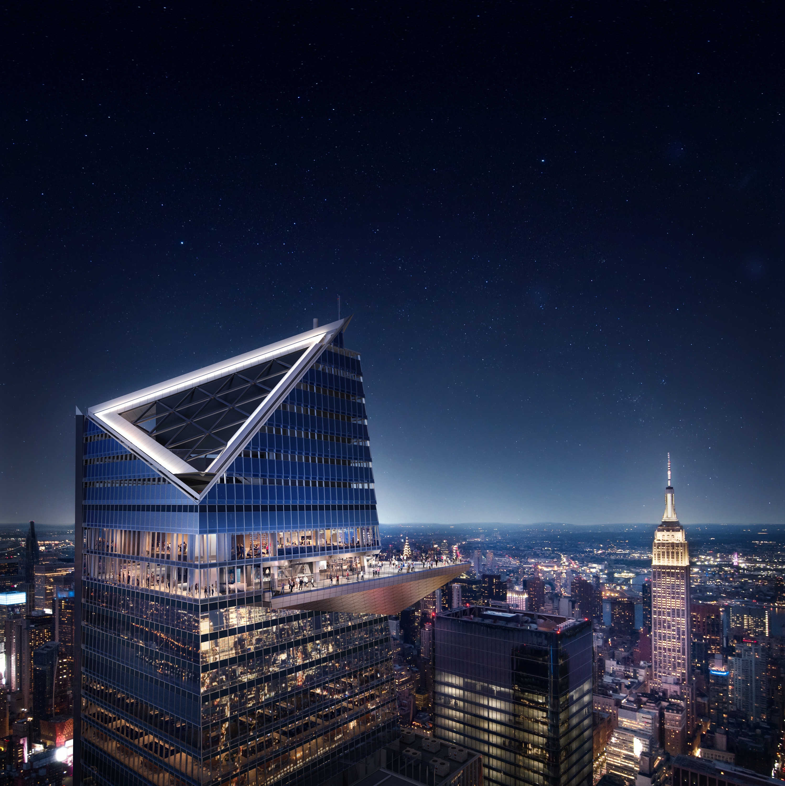 The Edge's skydeck will be throwing huge parties this summer