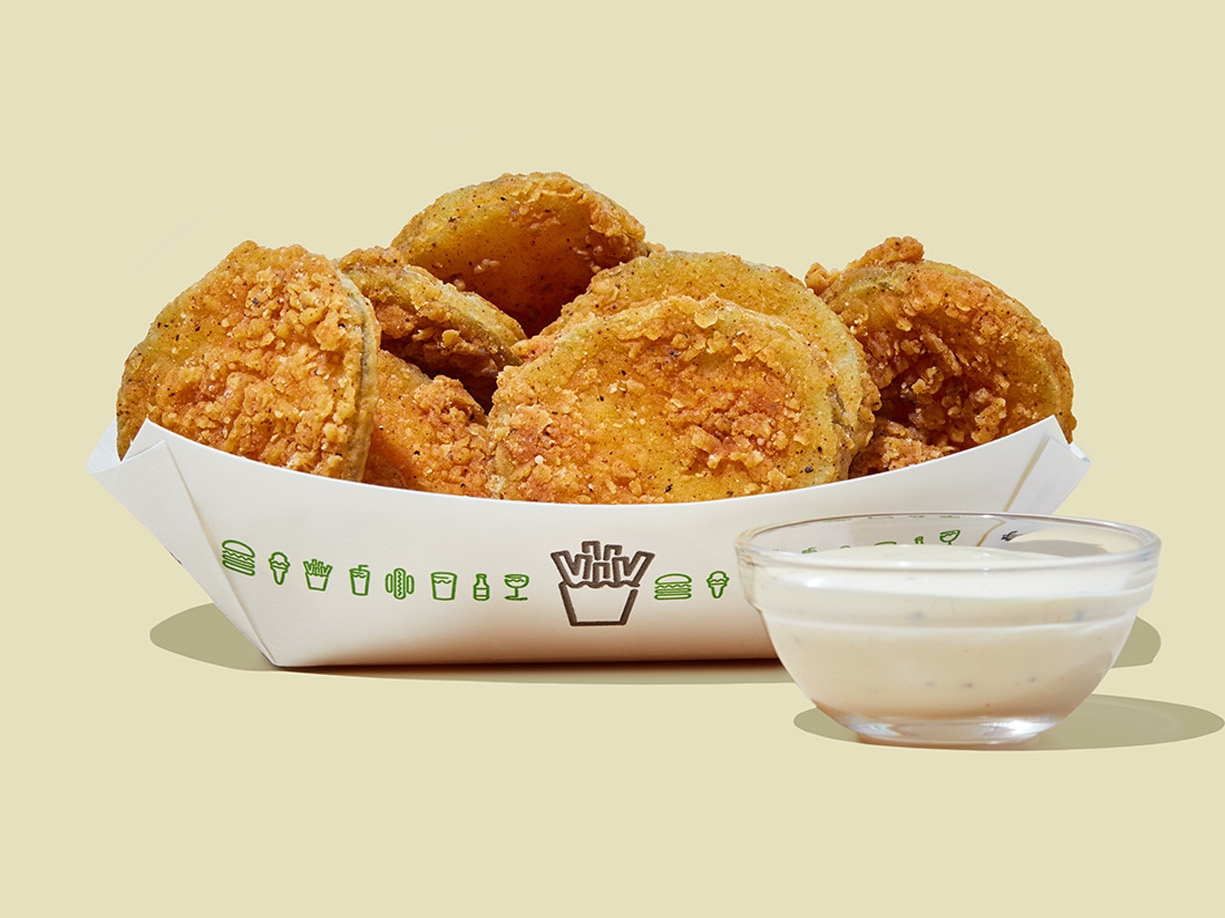 Shake Shack burgers have a new sidekick: crunchy fried pickles