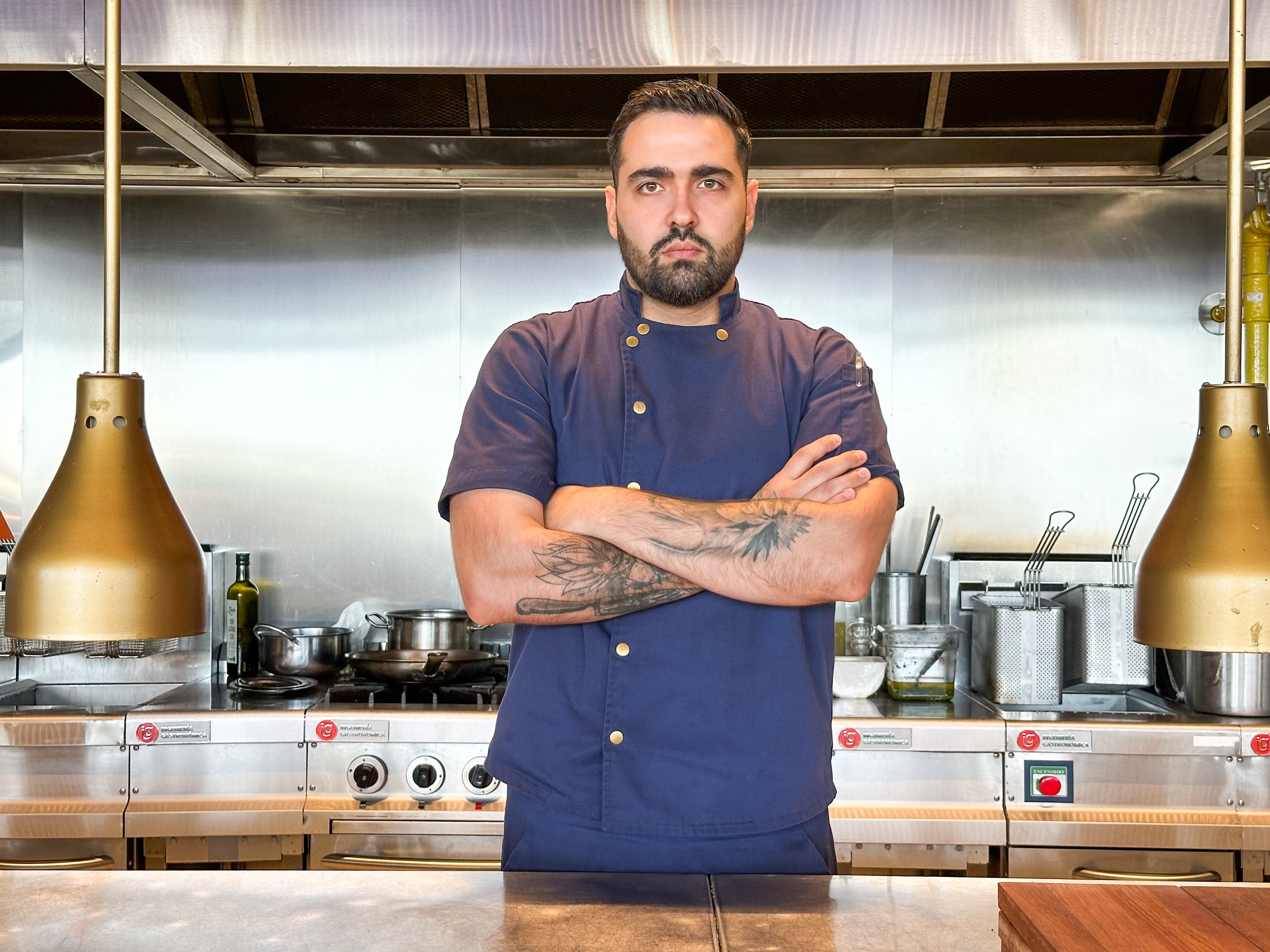 Edgar Pronio, the heart and mind behind Checkpoint Charlie's kitchen