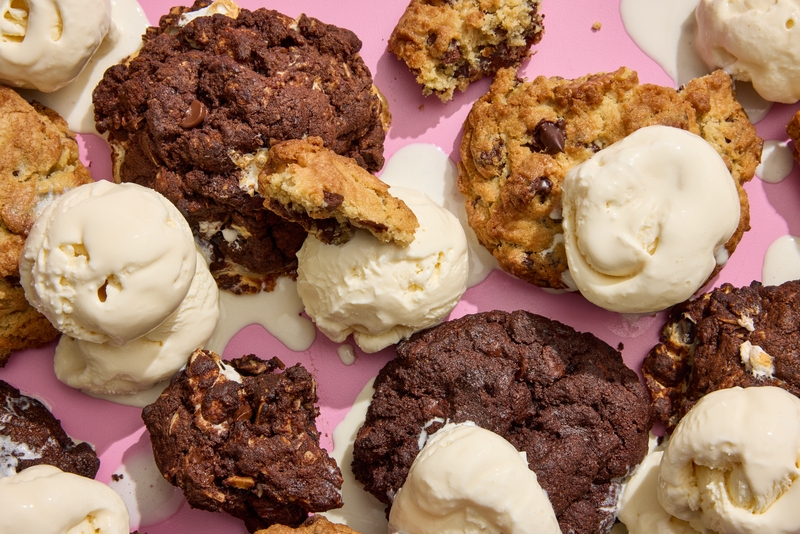 Levain and Pretty Cool Ice Cream debut new Cookies à la Mode collab next week