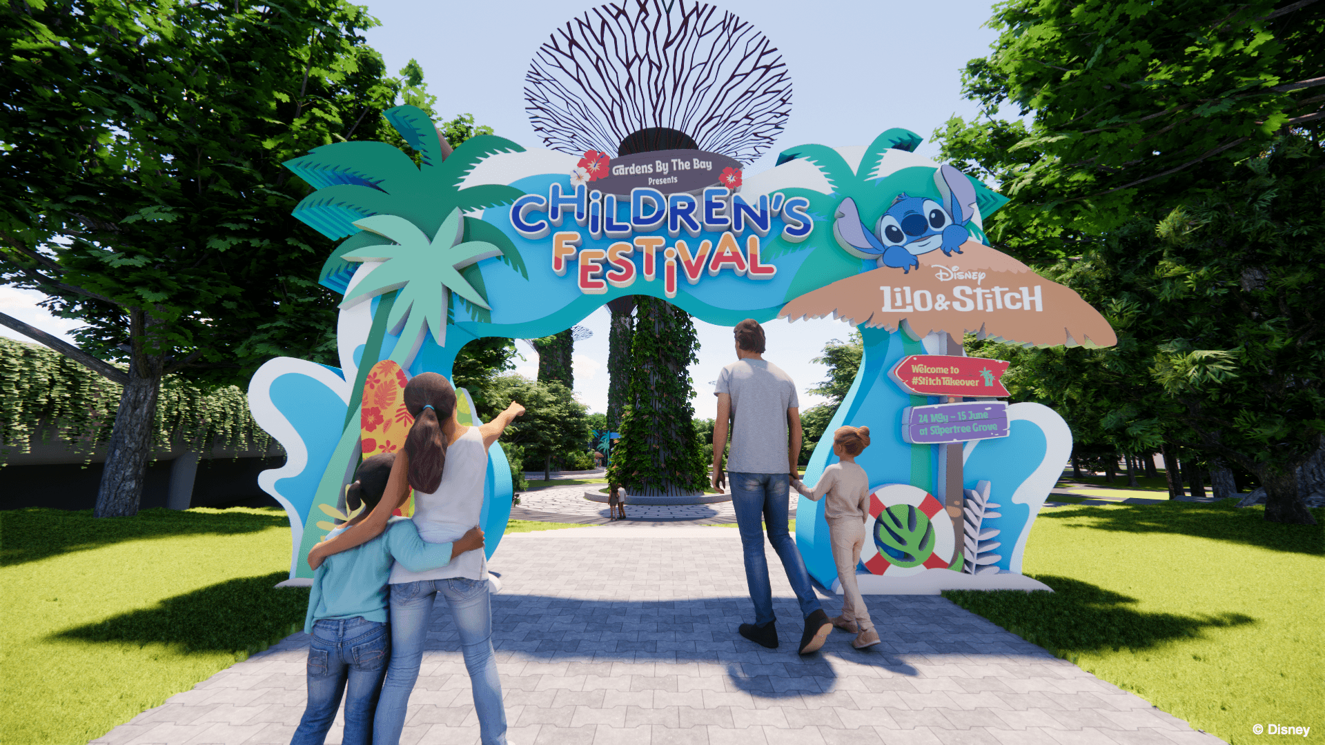 7 best highlights of Asia Pacific's first Disney's Stitch-themed outdoor festival in Singapore