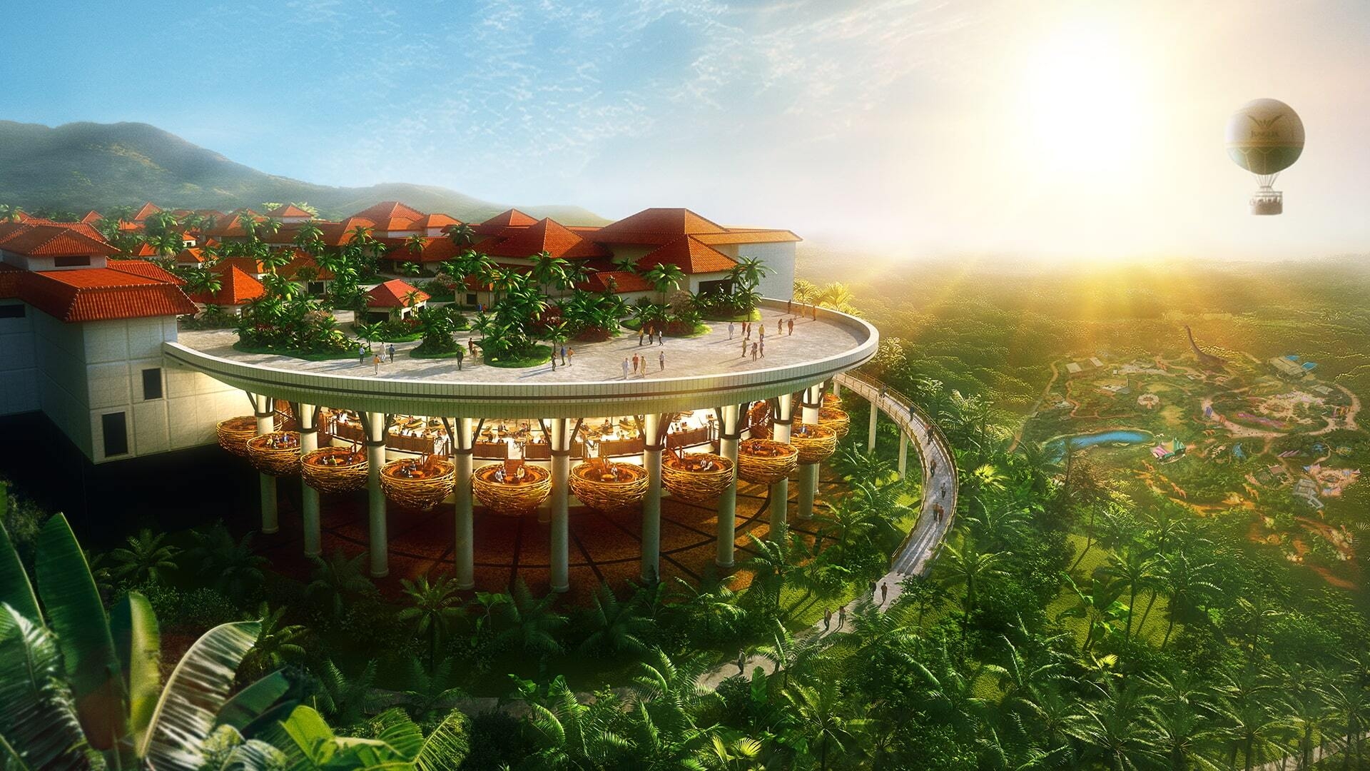 Okinawa is getting a new jungle amusement park with dinosaurs and outdoor adventures