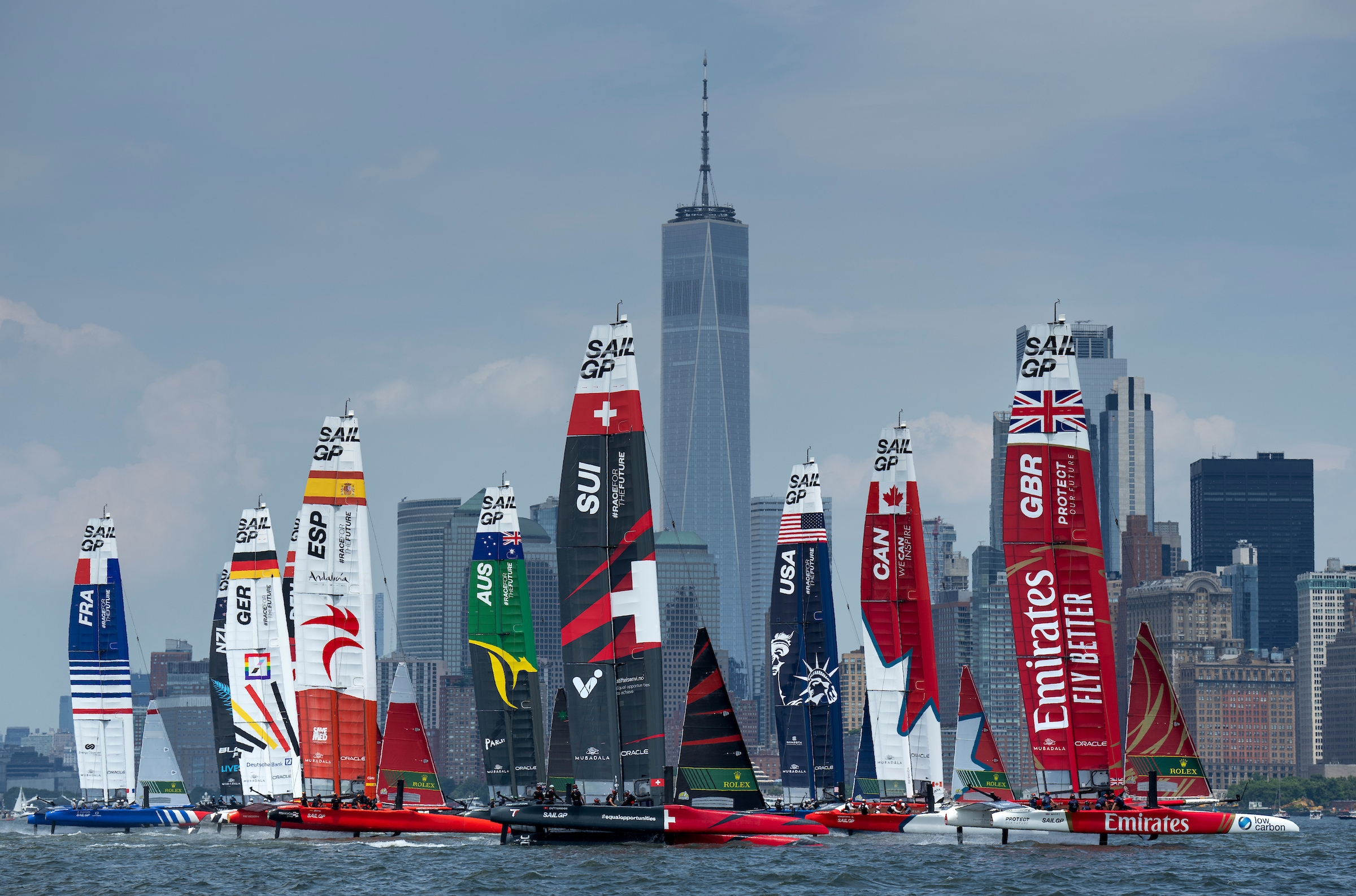 The F1 of sailing competitions is cruising over to Governors Island next week