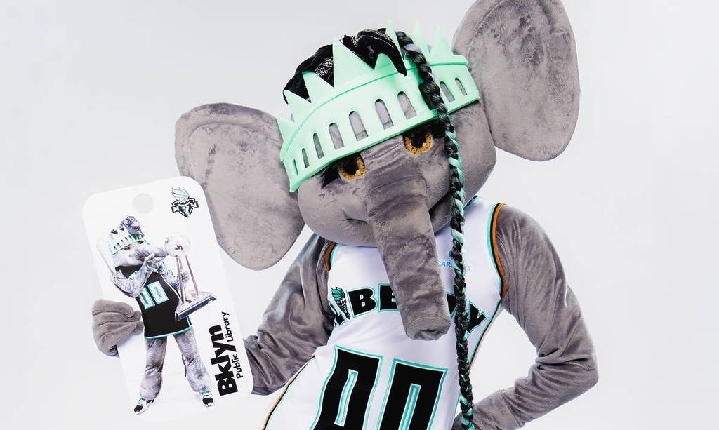 You can now rep the New York Liberty with a special-edition library card