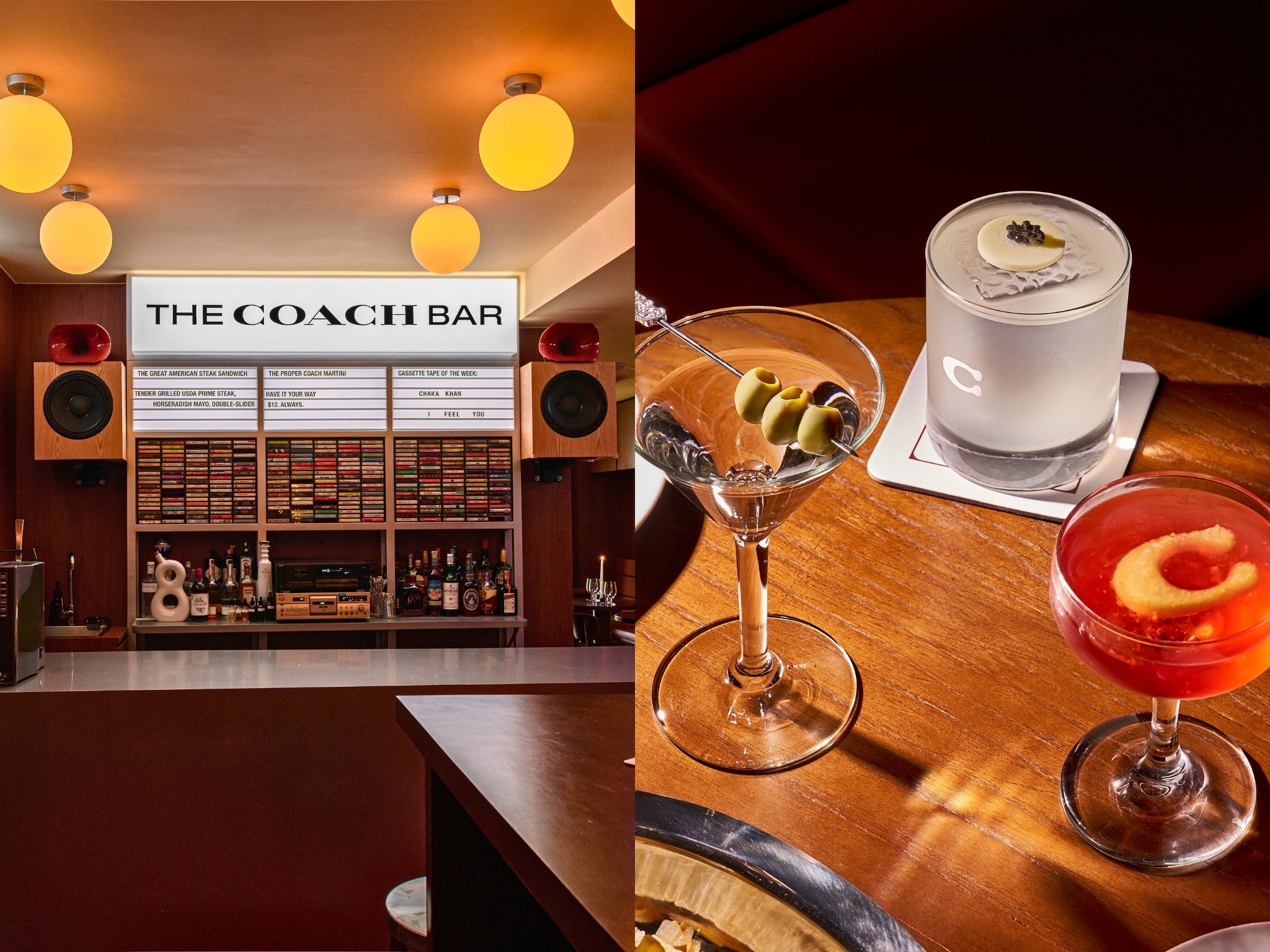 Luxury brand Coach opens new NYC-inspired bar in Singapore serving customisable martinis from $12